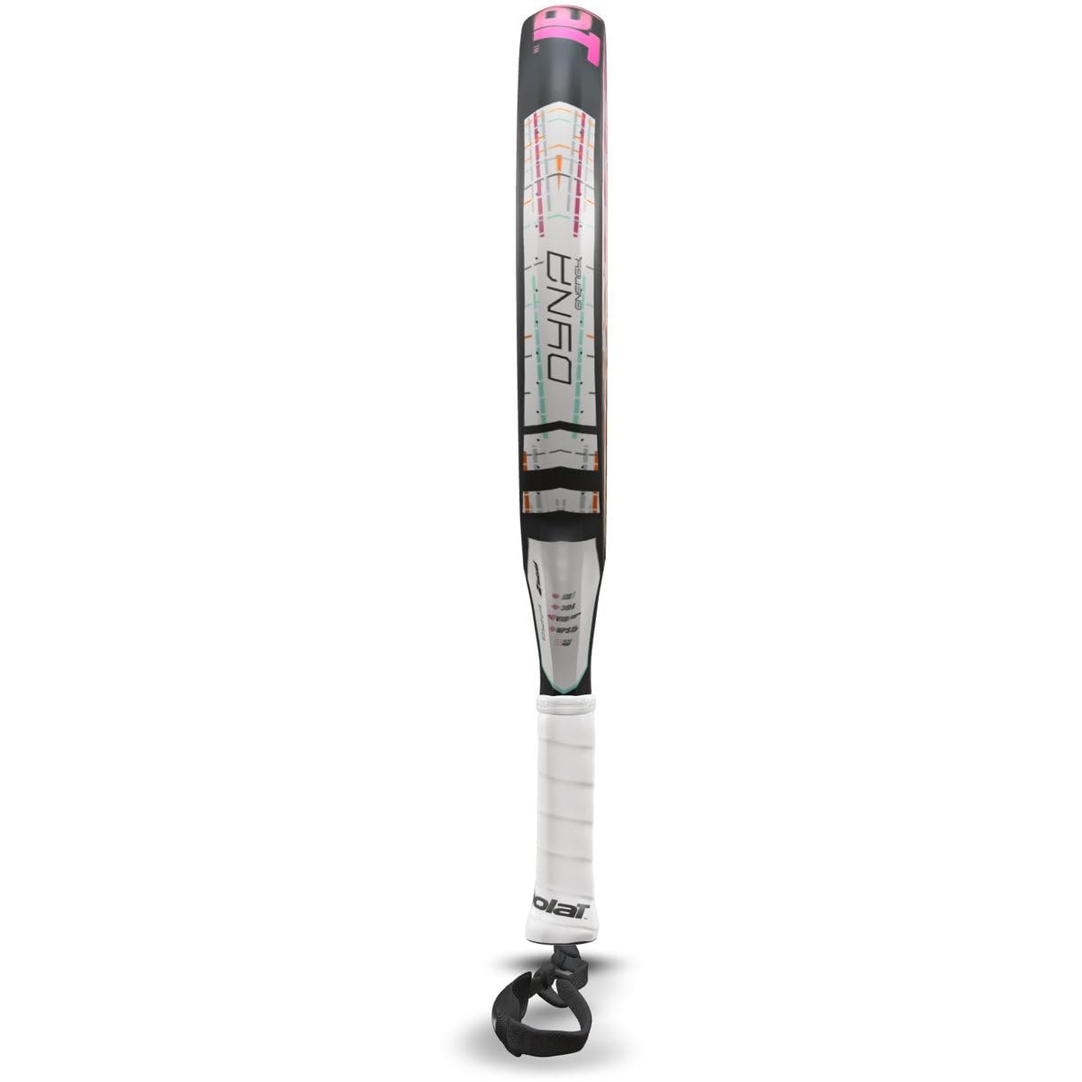 Babolat Dyna Energy Padel Racket (Pink/Orange/White)