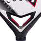 adidas Arrow Hit Pro EDT 2026 ARI Sanchez Padel Racquet, White, Diamond Shape, EVA Soft Performance, ASC Fiber