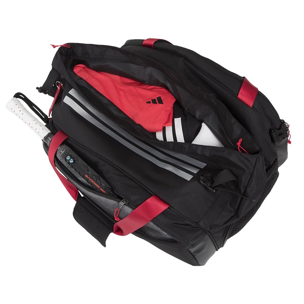 Adidas Multigame Racquet Bag (Black/Red)