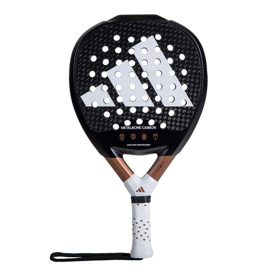 Adidas METALBONE Carbon Black and Gold Padel Racket