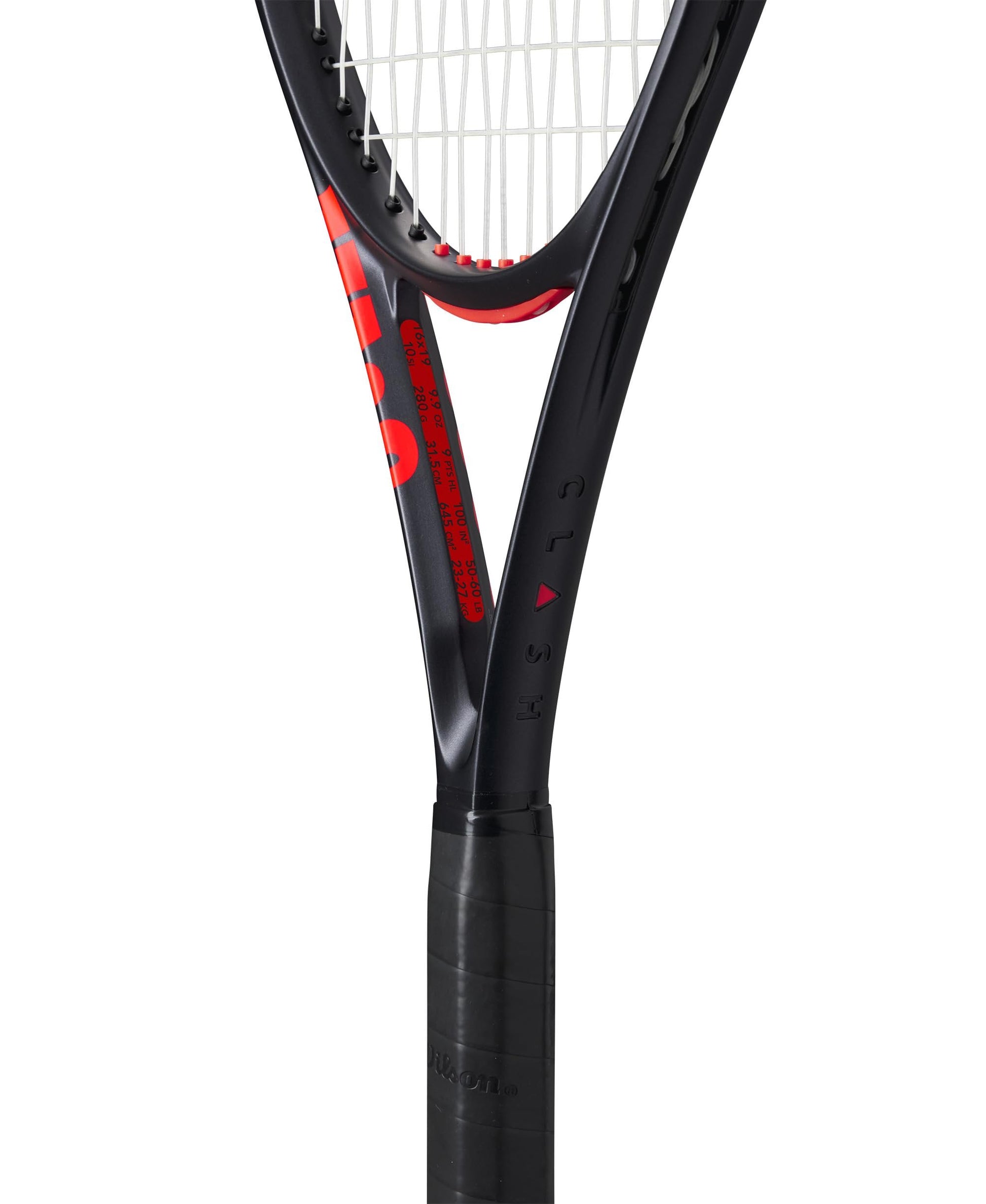 Wilson Clash 100L V3 Unstrung Adult Performance Tennis Racket - Grip Size 2-4 1/4"