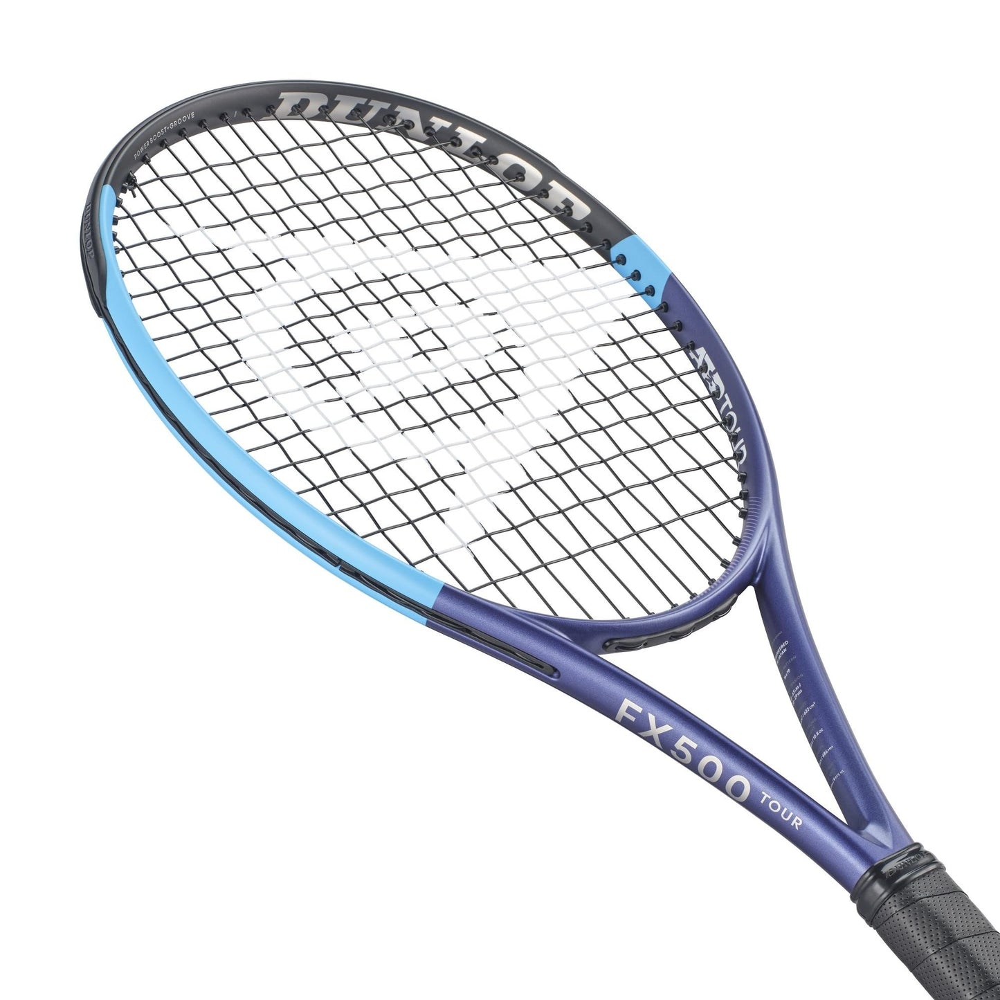Dunlop Sports FX500 Tour Tennis Racket, Blue/Black V26