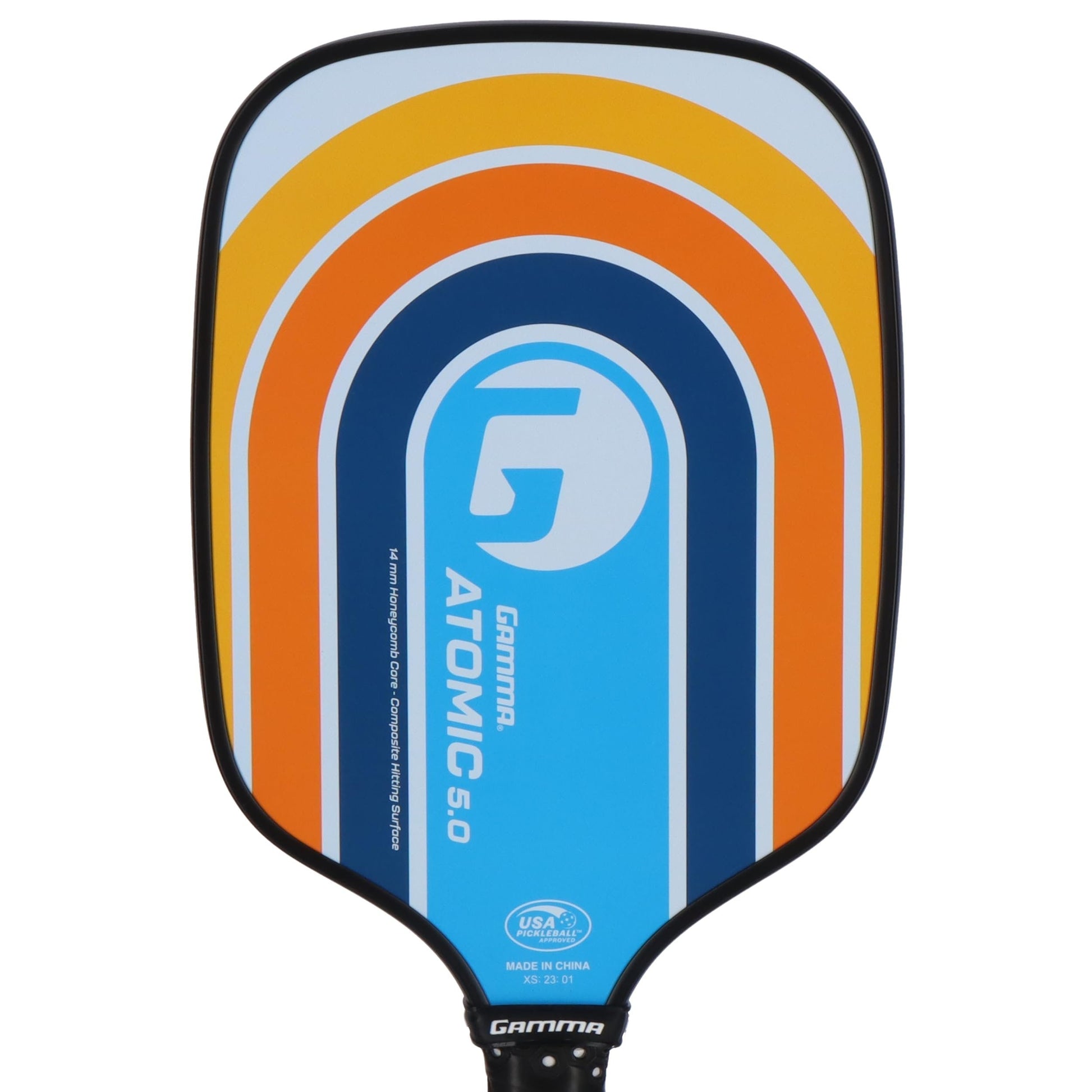 GAMMA Pickleball Paddles, Quantum Series, Micron 5.0, Neutron 5.0, Voltage 5.0, Atomic 5.0, USAPA Approved, Graphite Pickleball Paddle, Polypropylene Core, Honeycomb Grip, Great Feel, More Control