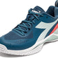 Diadora Women's Blushield Torneo 2 W Ag Tennis Shoe, Legion Blue/White/Surf Spray
