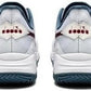 Diadora Men's  B.ICON 2 Clay Tennis Shoe, White/Oceanview/Salsa