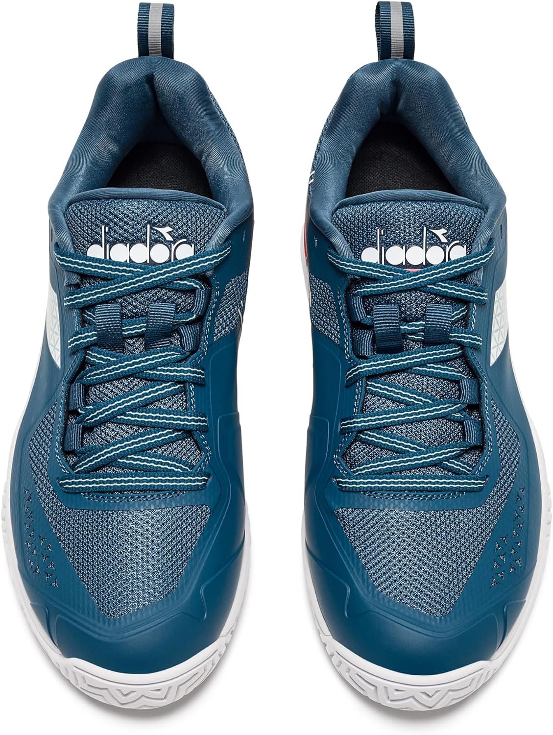 Diadora Women's Blushield Torneo 2 W Ag Tennis Shoe, Legion Blue/White/Surf Spray