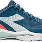 Diadora Women's Blushield Torneo 2 W Ag Tennis Shoe, Legion Blue/White/Surf Spray