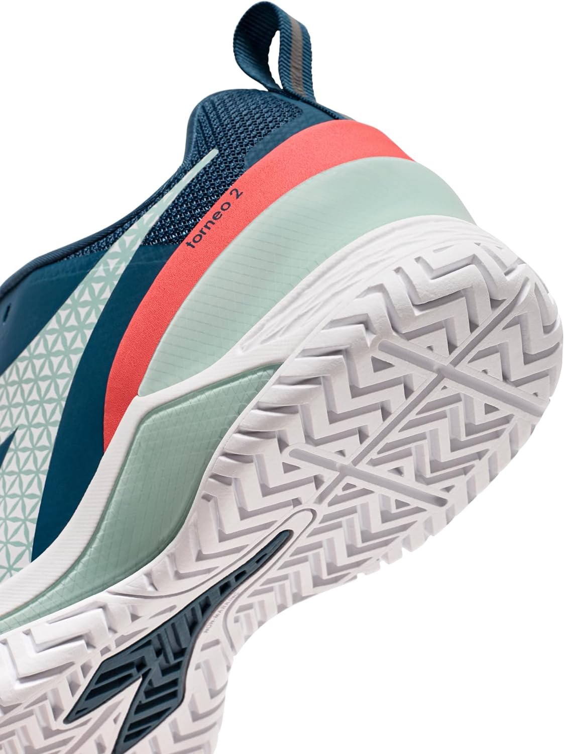 Diadora Women's Blushield Torneo 2 W Ag Tennis Shoe, Legion Blue/White/Surf Spray