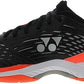 Yonex Men`s Power Cushion Fusionrev 2 CL Tennis Shoes (Black/Orange) 7.5 US